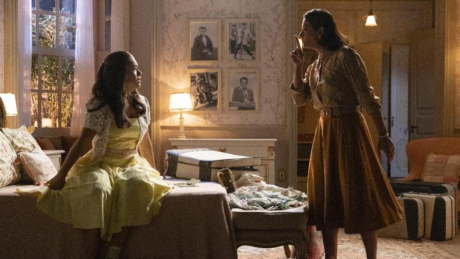 Bia (Maisa) e Clarice (Carol Castro) discutem em cena da reta final de 'Garota do Momento' Bia (Maisa) e Clarice (Carol Castro) discutem em cena da reta final de 'Garota do Momento'