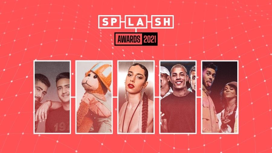 Splash Awards - Melhor hit do TikTok em 2021 - Arte/Splash