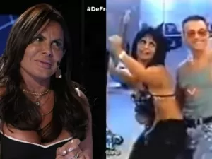 Gretchen relembra situação constrangedora vivida com Van Damme