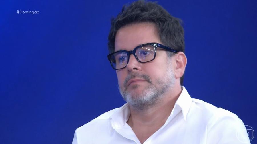 Murilo Benício reencontrou ex-mulheres durante o "Domingão com Huck" - Reprodução/Globo