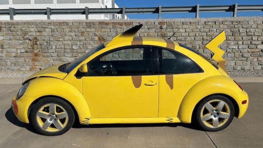 Pikabug, carro inspirado no Pikachu, está à venda por R$ 645 mil