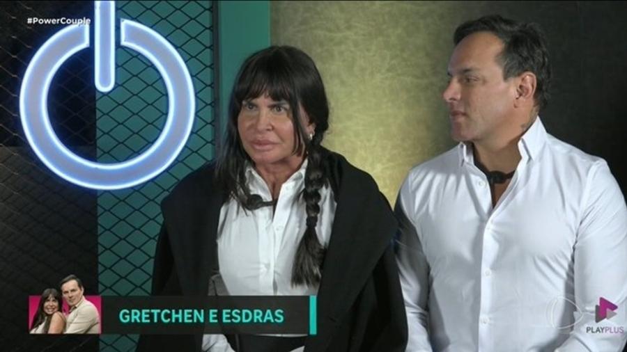 Power Couple 7: Gretchen e Esdras dão último depoimento Power Couple 7: Gretchen e Esdras dão último depoimento