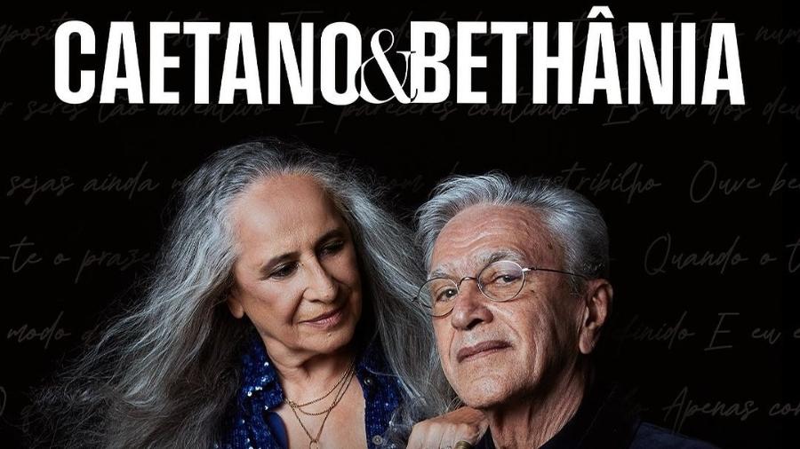 Caetano Veloso e Maria Bethânia vão rodar o Brasil com turnê