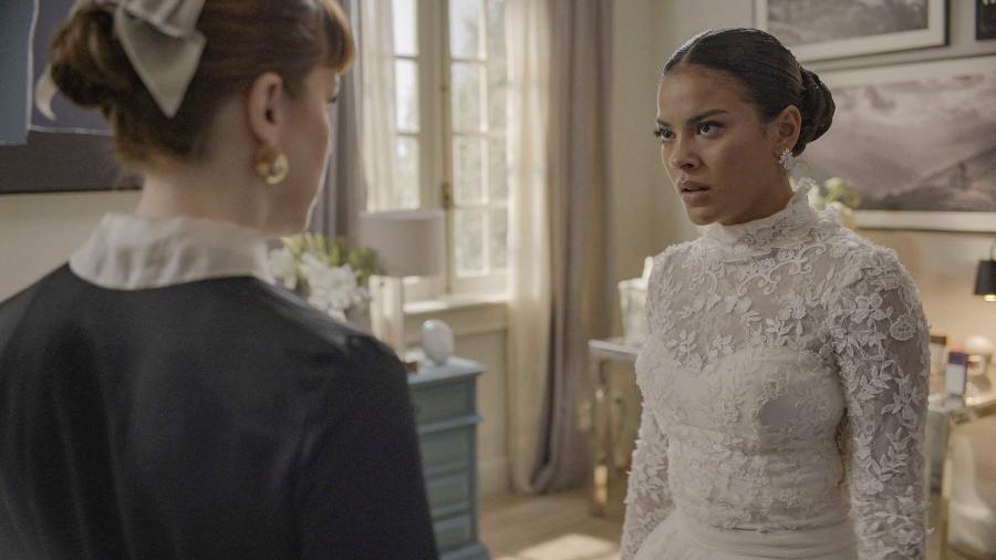 Solange (Alice Wegmann) e Maria de Fátima (Bella Campos) em 'Vale Tudo'