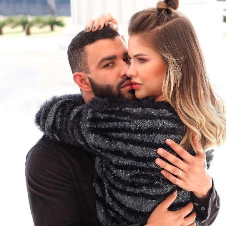 Fãs acreditam que Gusttavo Lima e Andressa Suita comemoraram o aniversário da modelo juntos - Reprodução/Instagram