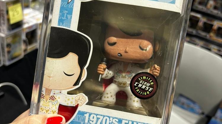 Funko de Elvis vendido na SDCC custa R$ 14 mil