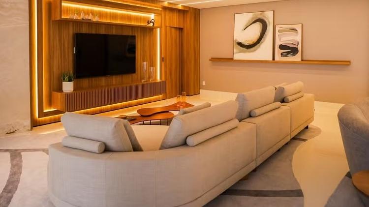 O novo apartamento de Maiara O novo apartamento de Maiara