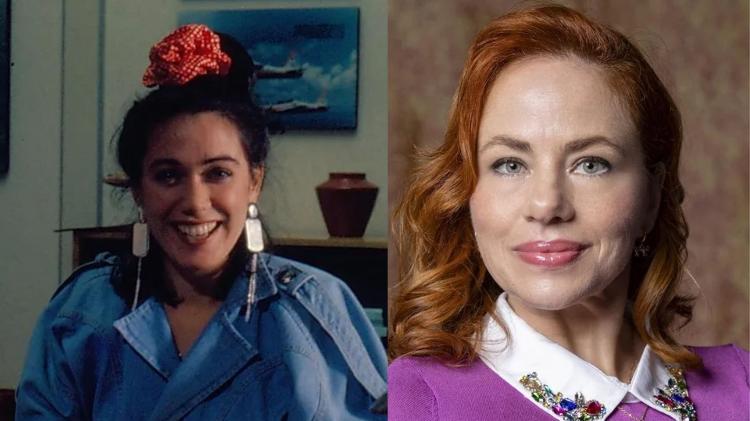 Lilia Cabral e Karine Teles em Aldeíde em 'Vale Tudo' Lilia Cabral e Karine Teles em Aldeíde em 'Vale Tudo'