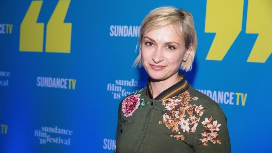 Cineasta Halyna Hutchins na festa oficial de lançamento do Sundance Film Festival de 2018 - Mat Hayward/Getty Images for AMC Networks