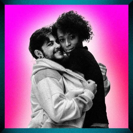 Erika e Gabriel - Arte UOL sobre foto de arquivo pessoal - Arte UOL sobre foto de arquivo pessoal