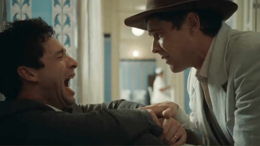 Celso (Rainer Cadete) e Candinho (Sergio Guizé) em "Êta Mundo Melhor" - Divulgação/Globo
