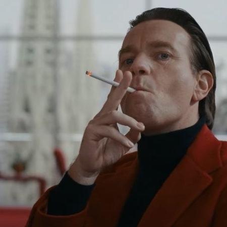 Halston, interpretado por Ewan McGregor: cigarros e talento em iguais proporções - Reprodução: Netflix