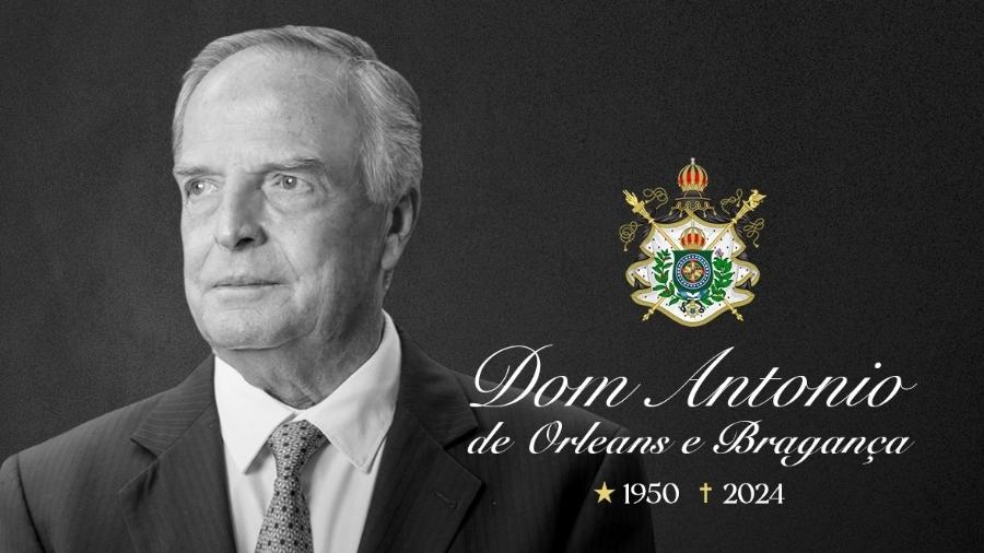 Dom Antônio Orleans e Bragança morreu nesta sexta-feira (8) no Rio de Janeiro