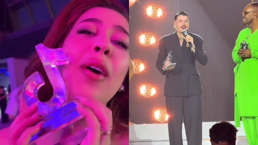 Camila Pudim e Bomtalvão vencem principais prêmios do TikTok Awards 2024