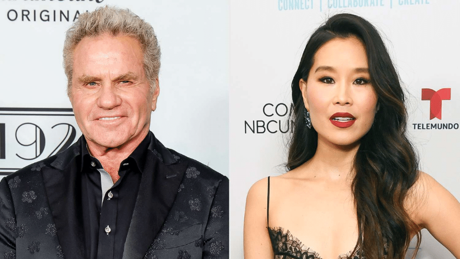 Martin Kove e Alicia Hannah-Kim Martin Kove e Alicia Hannah-Kim