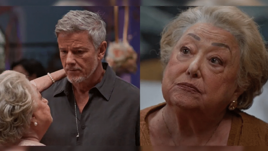 Rosa (Suely Franco) e Jaques (Marcello Novaes) em 'Dona de Mim' Rosa (Suely Franco) e Jaques (Marcello Novaes) em 'Dona de Mim'