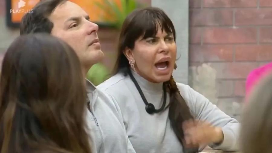 Gretchen discutiu com Diego Superbi dentro do Power Couple Gretchen discutiu com Diego Superbi dentro do Power Couple