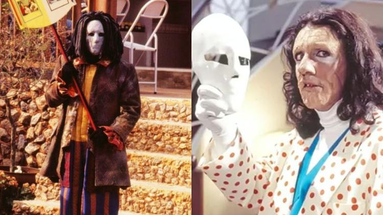 Adonay, o mascarado de 'A Viagem', foi interpretado por Breno Moroni