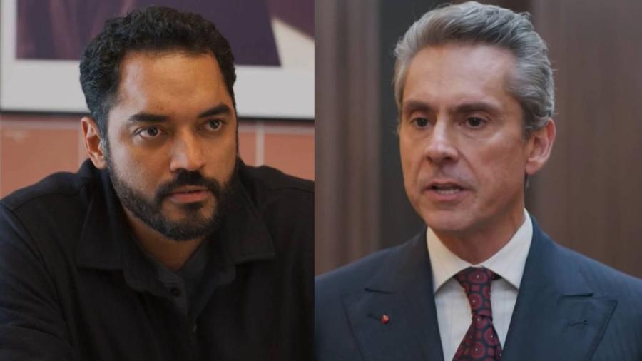 Thomas Aquino e Alexandre Nero são Mário Sérgio e Marco Aurélio em 'Vale Tudo' Thomas Aquino e Alexandre Nero são Mário Sérgio e Marco Aurélio em 'Vale Tudo'