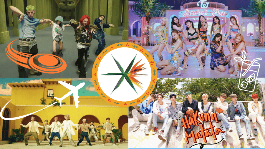 Kard, Twice, BTS, ATEEZ e EXO: todos passaram pela fase latina