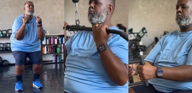 Péricles revela perda de 60 kg com o apoio da esposa