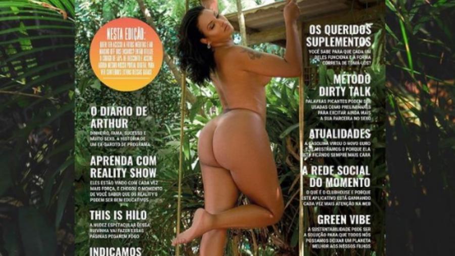 Ariadna Arantes é capa da revista Spicyfire - Reprodução/Instagram