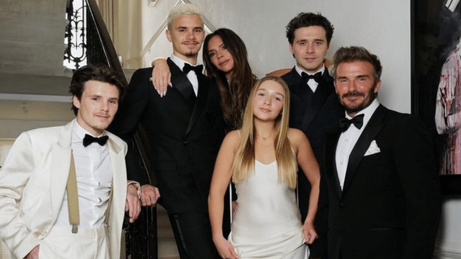 Família Beckham - Reprodução/Instagram