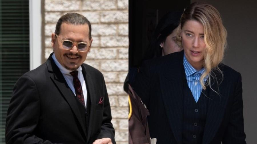 A disputa judicial entre Johnny Depp e Amber Heard segue acontecendo no tribunal do condado de Fairfax, na Virgínia (EUA) - Chris Kleponis / Cliff Owen / Consolidated News Pictures / Getty Images