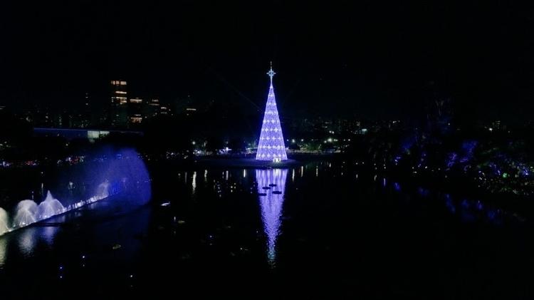 Árvore de Natal do Parque Ibirapuera, em 2023