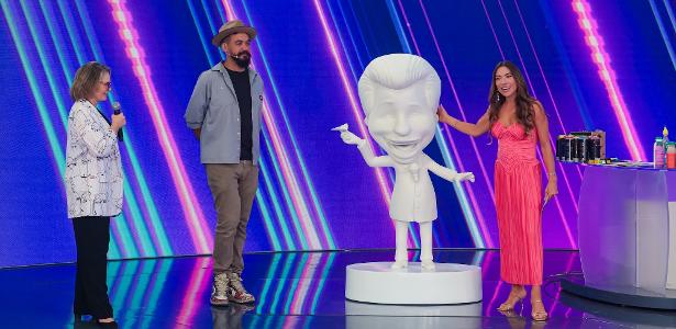 Silvio Santos ganha homenagem das filhas com esculturas espalhadas pelo BR