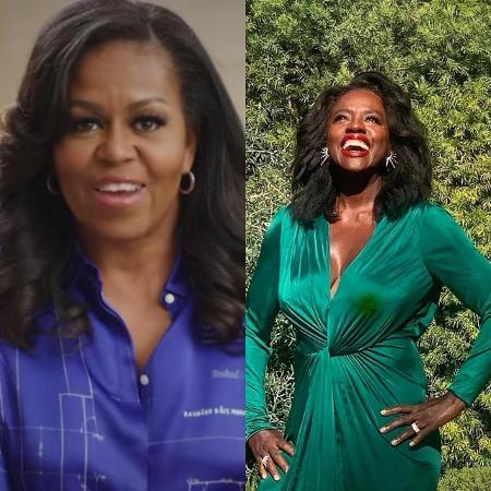 Michelle Obama falou sobre ser interpretada por Viola Davis - Reprodução / Instagram