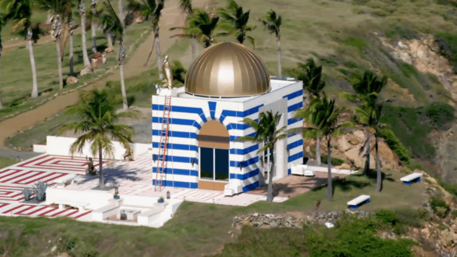 Jeffrey Epstein tinha 'templo' na ilha Little St. James