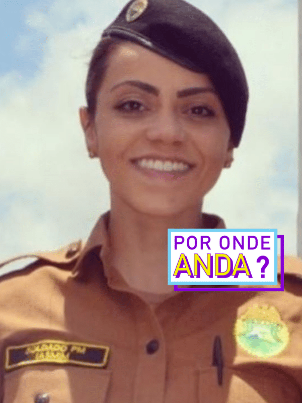 Ex-integrante do grupo infantil Mulekada, Tatiana Ruiz hoje trabalha como policial militar em Curitiba