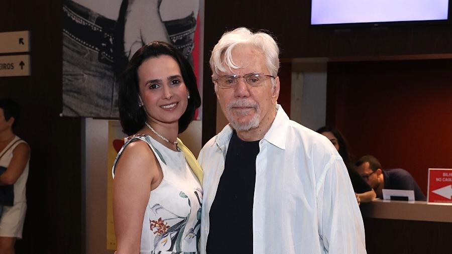 Reginaldo Faria e a namorada Joana Werneck na 27ª edição do Festival do Rio