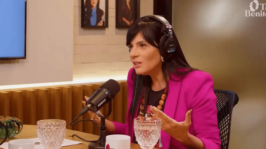 Fernanda Brum participou do Tá Benito Podcast