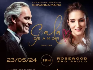 Cantora lírica brasileira se apresenta com Andrea Bocelli 