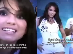 Anitta resgata vídeo antigo de Natal e diferença no visual rouba cena