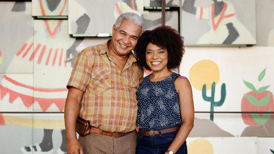 Luisão (Adélio Lima) e Jussara (Vilma Melo) em "Dona de Mim" - Manoella Mello/Globo