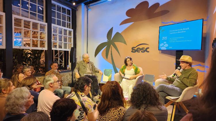Debate partiu do livro 'Costa Norte' (Edições Sesc), do fotógrafo João Farkas Debate partiu do livro 'Costa Norte' (Edições Sesc), do fotógrafo João Farkas