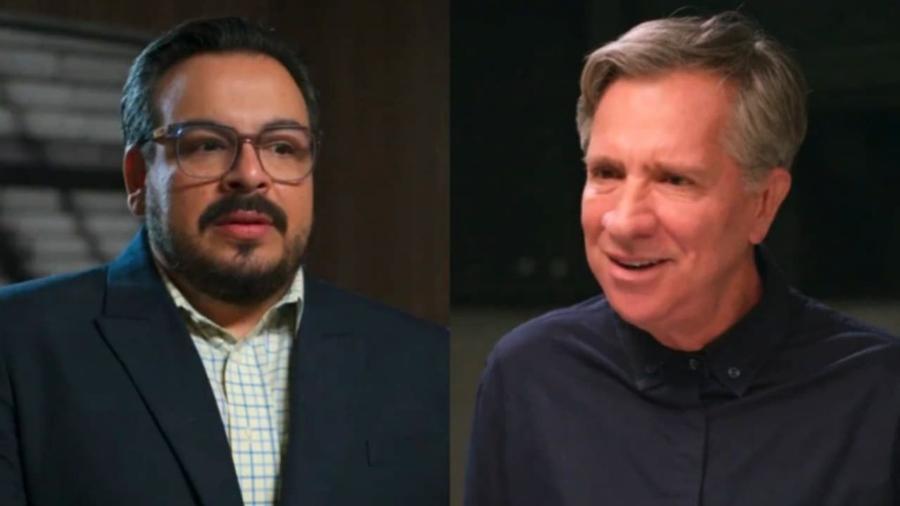 Freitas (Luís Lobianco) e Eugênio (Luís Salém) em 'Vale Tudo' Freitas (Luís Lobianco) e Eugênio (Luís Salém) em 'Vale Tudo'