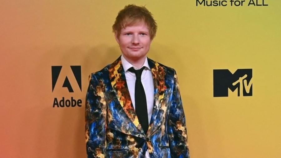 Ed Sheeran no EMA 2021 - Reprodução/Instagram