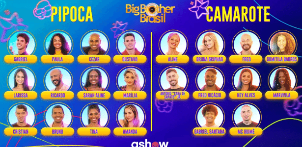 BBB 23: todos os participantes do reality show