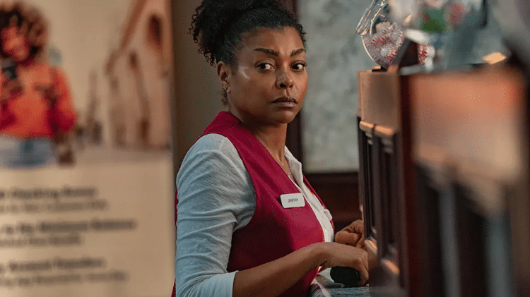 Taraji P. Henson como Janiyah Wiltkinson em 'Até a última Gota'