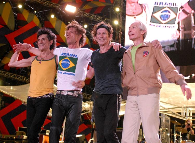 Show dos Rolling Stones na praia de Copacabana, Rio de Janeiro, em 2006