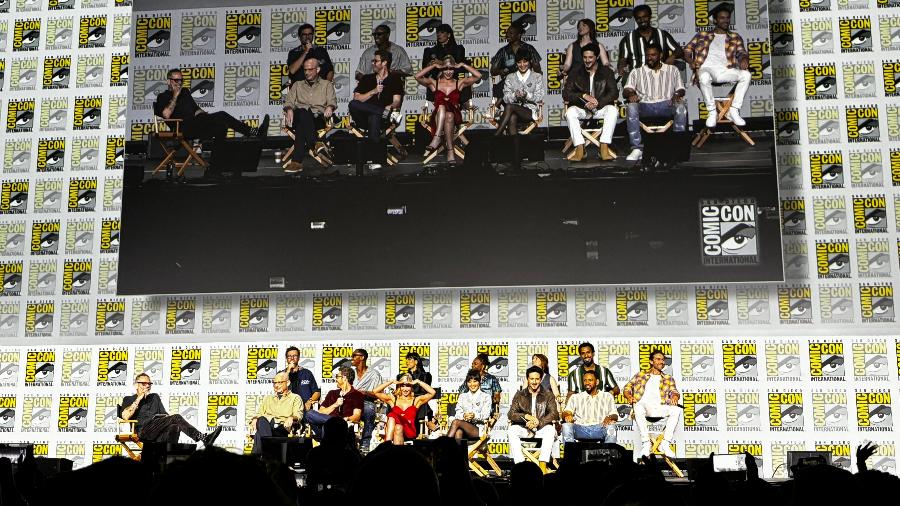 Astros de "The Boys" na San Diego Comic-Con 2024 - Fernanda Talarico/UOL