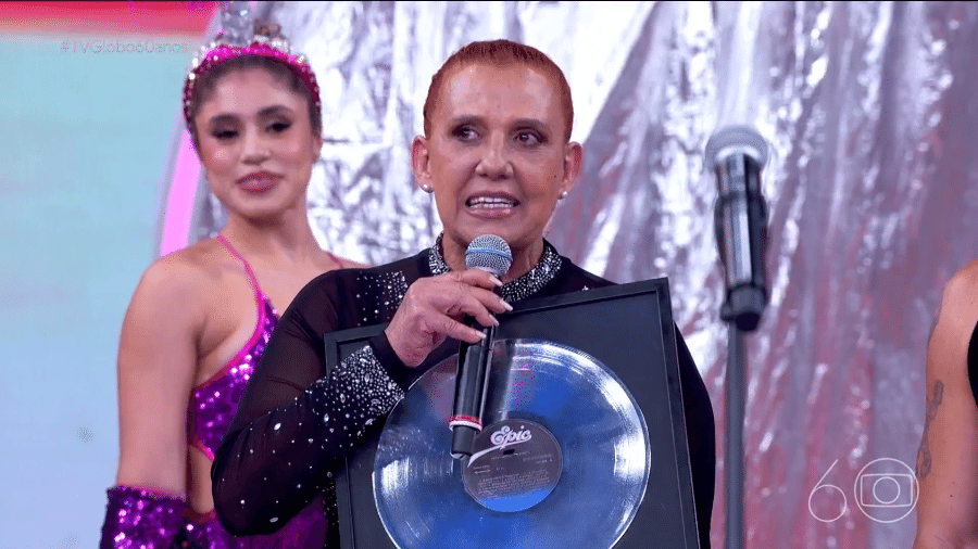 Rita Cadillac participou do Domingão com Huck neste fim de semana - Reprodução/X