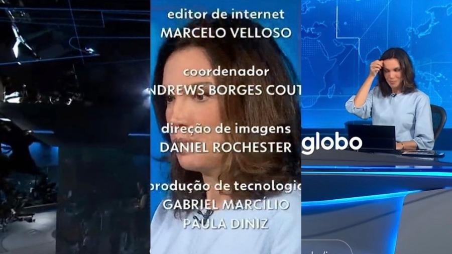 Falha ocorreu no fim do Jornal Nacional desta quinta-feira (28) - Reprodução/ TV Globo/ Globoplay