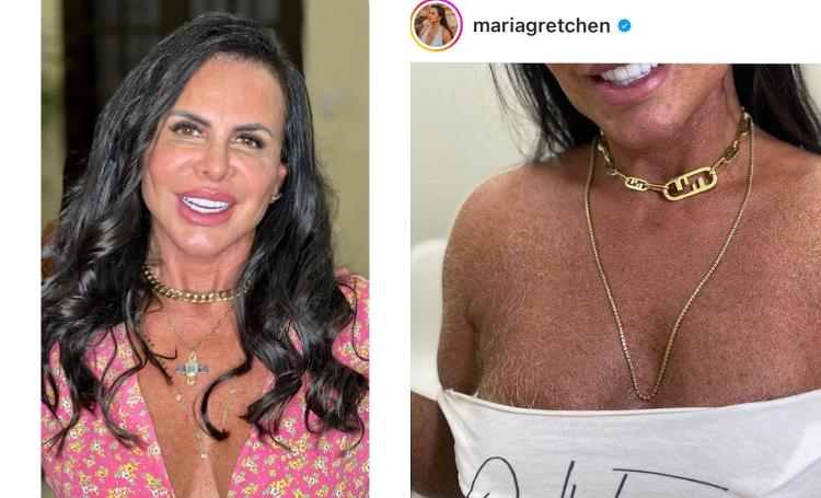 1 - Reprodução/ Instagram @mariagretchen - Reprodução/ Instagram @mariagretchen