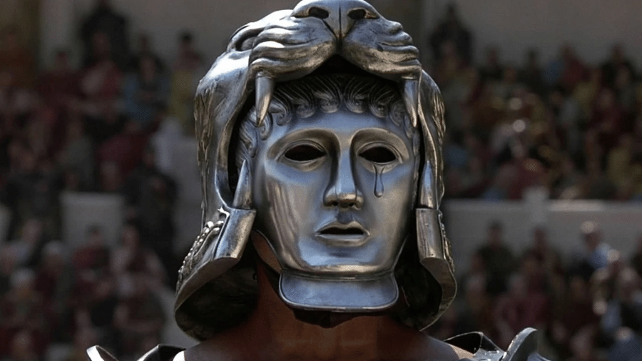 Personagem Tigre da Gália no filme Gladiador (2000) - Divulgação