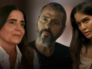 Mariana cai para trás ao flagrar Aurora e José Inocêncio em momento íntimo